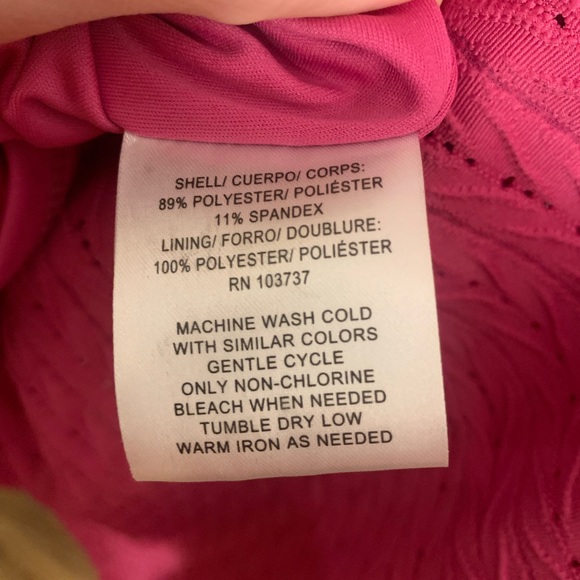 NWOT-Donna Morgan- pink fit and flare dress - Picture 7 of 7